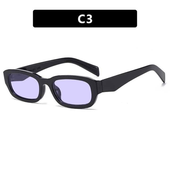 Women's fashionable sunglasses with stylish rectangular frame Skanto