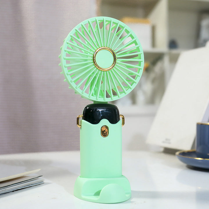 Dame Bærbar Mini-vifte med ergonomisk håndtakdesign og justerbar helling Skanto