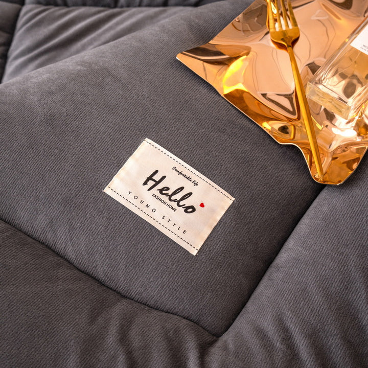 Dame Plysj Varmholdende Duvet Skanto