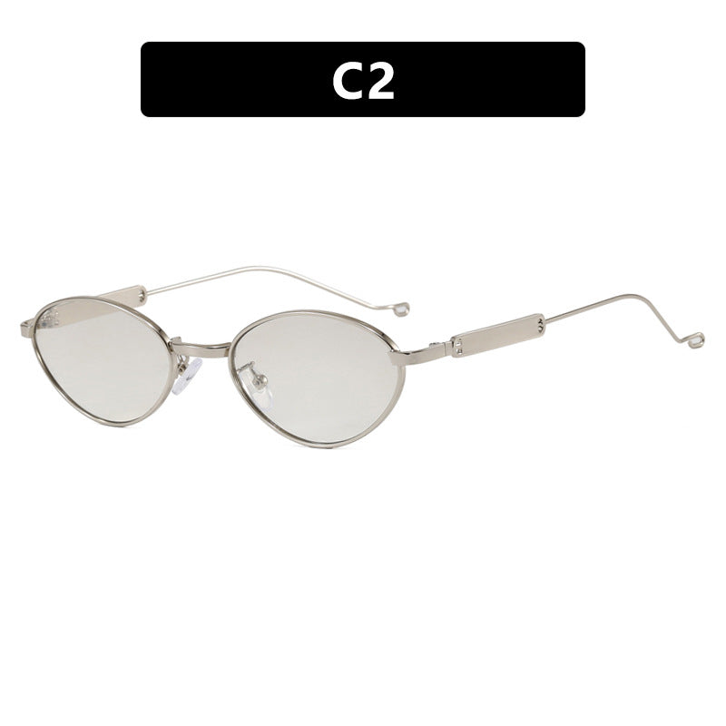 Women's Fashionable Glasses in Elegant Wire Frame Skanto