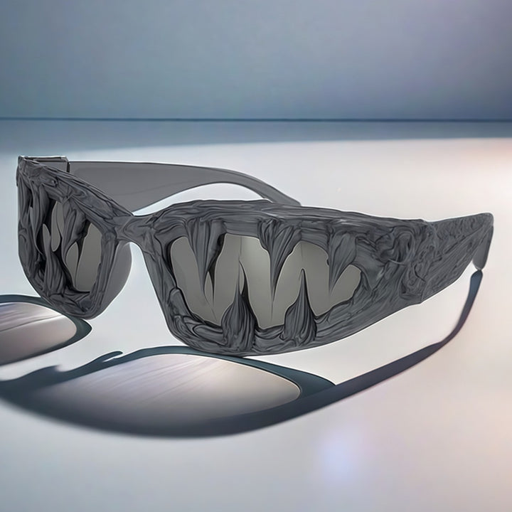 Dame Sporty solbriller med innovativt design Skanto