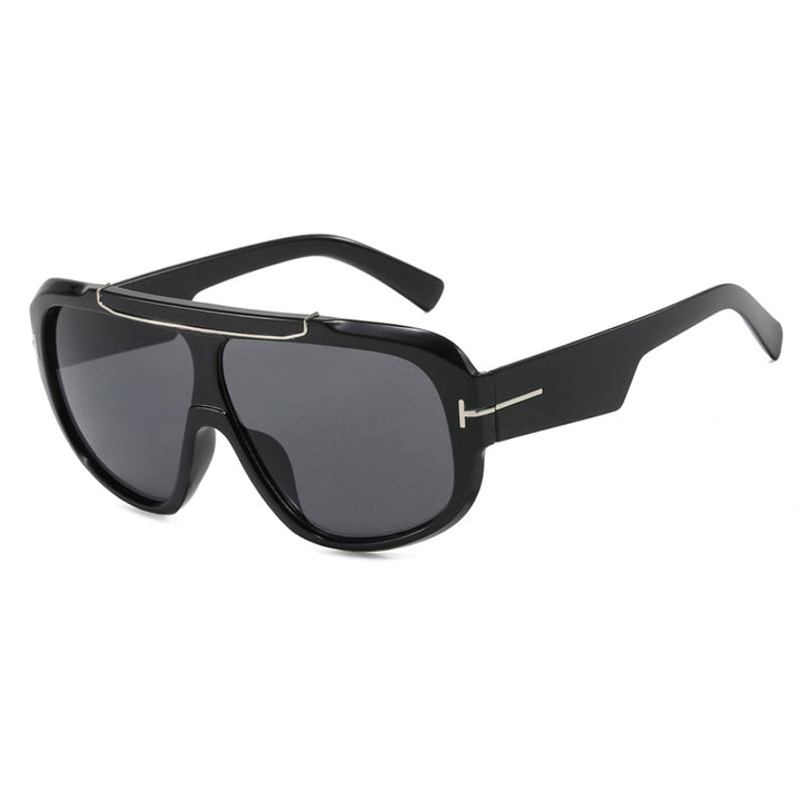 Women's Oversized Sunglasses in Modern Transparent Design Skanto
