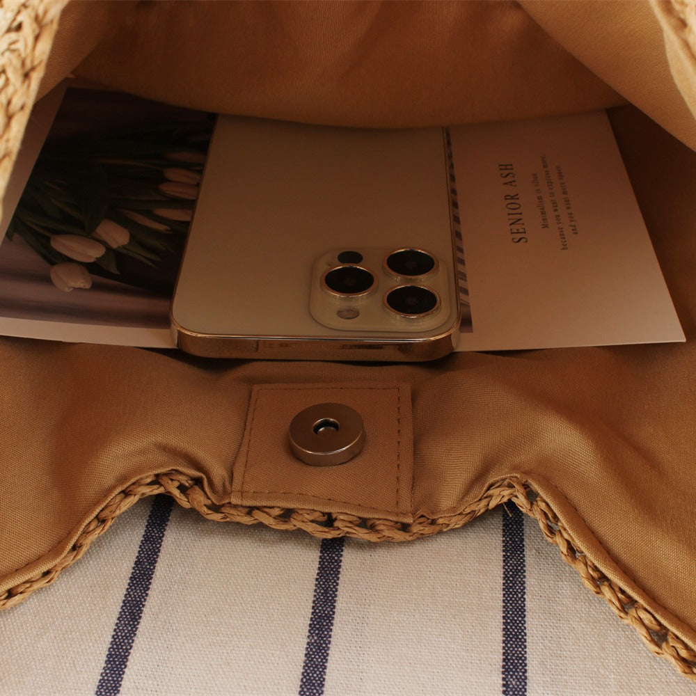 Makramee Crossbody Bag I Det Elegante Heklede Design Skanto