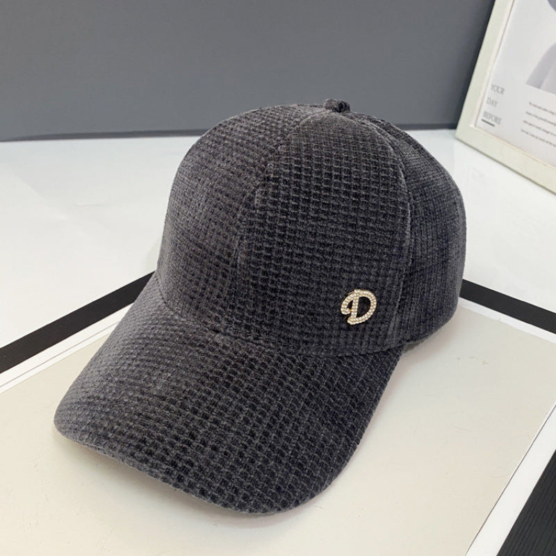 Kvinneforbedret teksturert baseballcaps Skanto