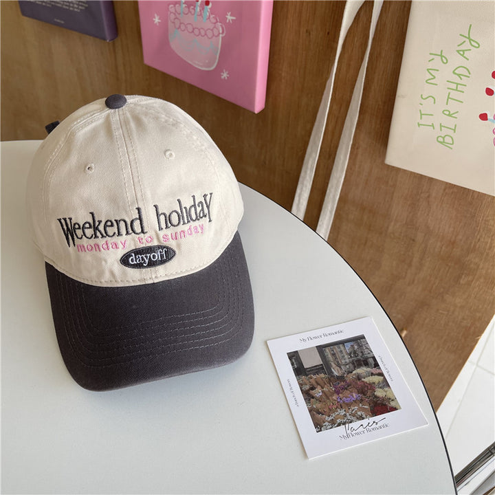 Kvinnenes broderte casual caps Skanto 1783922809