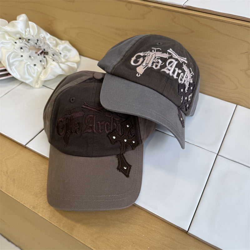 Herre Casual Grafisk Brodert Baseball Caps Skanto 1783922125