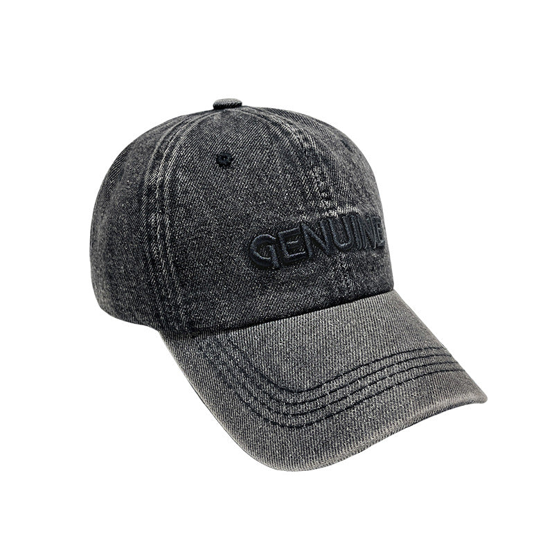Herre Denim Baseball Caps Skanto