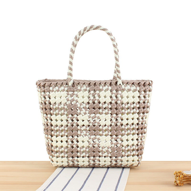 Large tote bag made of braided material Skanto