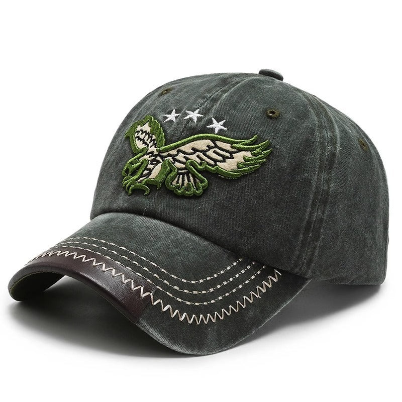 Herre Slitt Brodert Baseballcaps Skanto