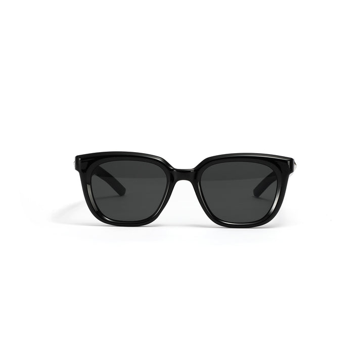 Damer moteriktig transparent solbrille med smal ramme og UV-beskyttelse Skanto