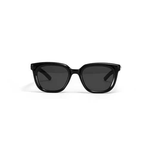 Damer moteriktig transparent solbrille med smal ramme og UV-beskyttelse Skanto