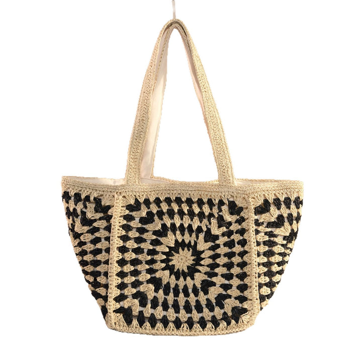 Umhængetaske med Unikt Granny-Square-Design Skanto