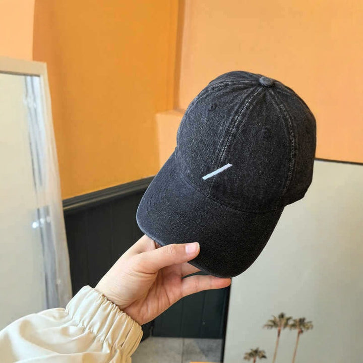 Herre Klassisk Denim-Stil Baseballcaps Skanto