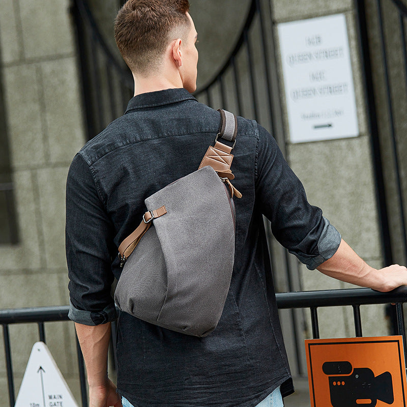 Stilfull ergonomisk sling veske Skanto