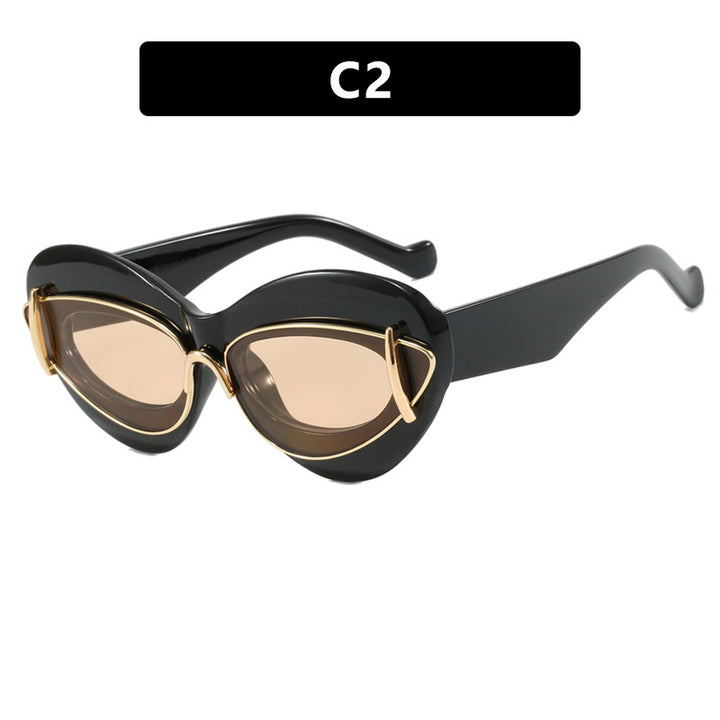 Women's extravagant cat-eye sunglasses Skanto
