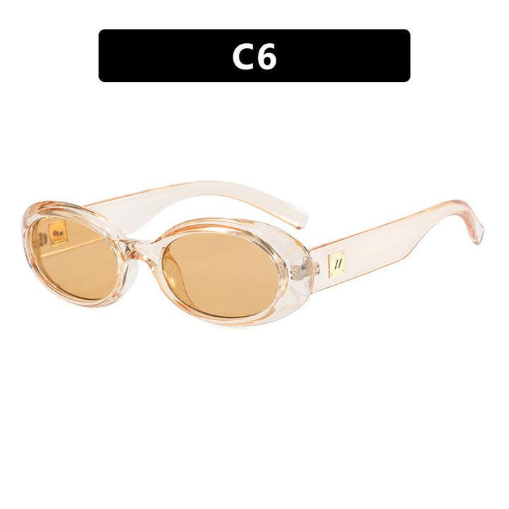 Women's fashionable oversized sunglasses with elegant shape Skanto