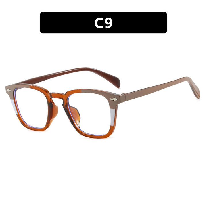 Women's Modern Square Sunglasses with Mirrored UV Protection Skanto