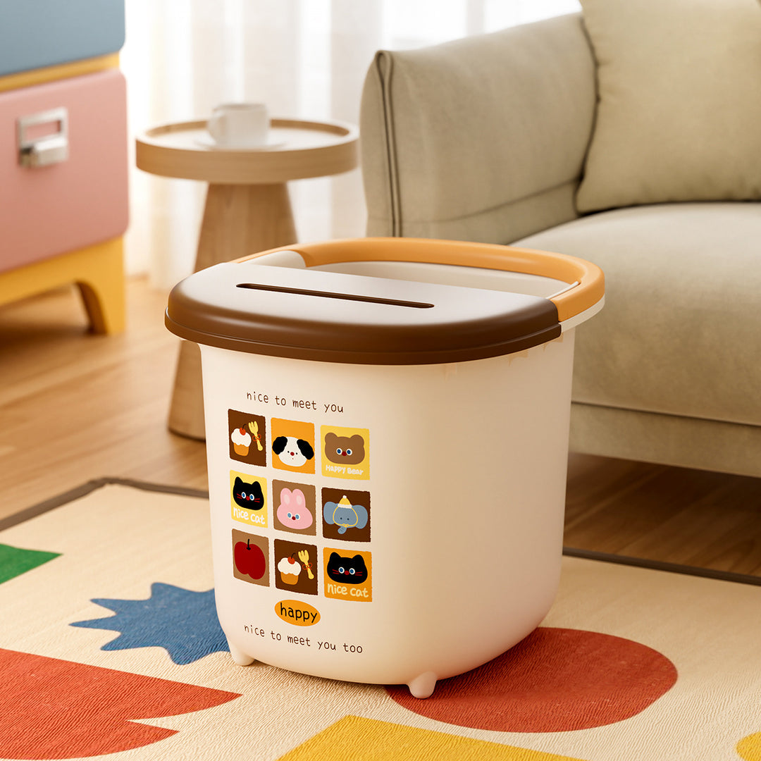 Women's cute and practical storage container with animal motifs Skanto