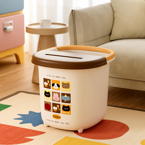 Women's cute and practical storage container with animal motifs Skanto