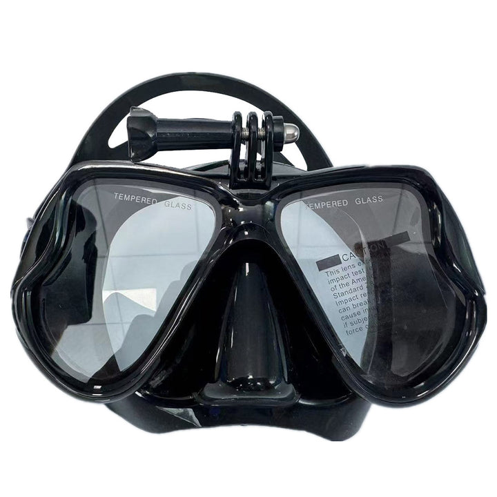 Dykker maske med ergonomisk silikondesign Skanto