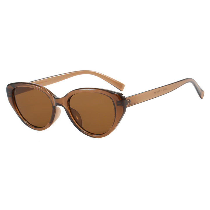 Dame Cat-Eye solbriller med moderne design og UV-beskyttelse Skanto