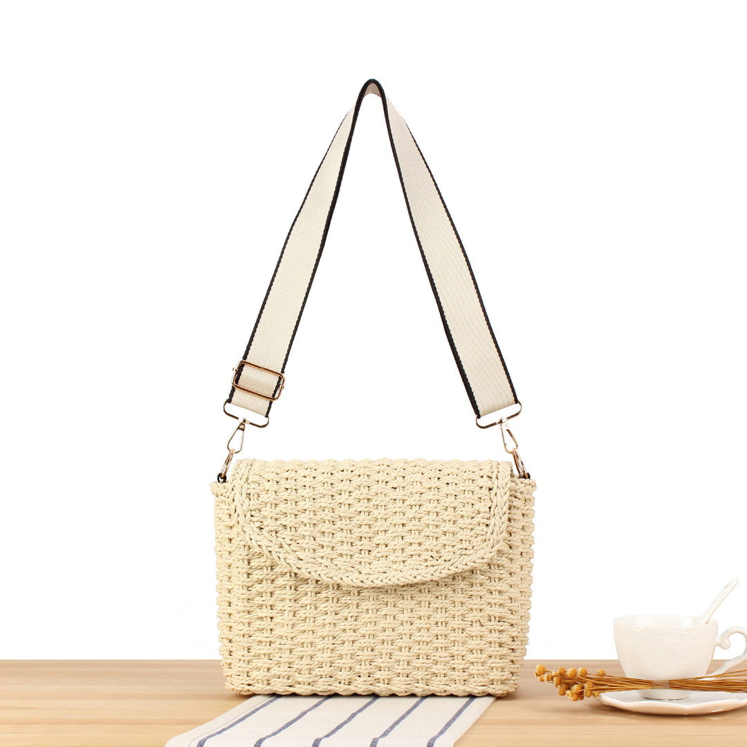 Handwoven Style Shoulder Bag Skanto