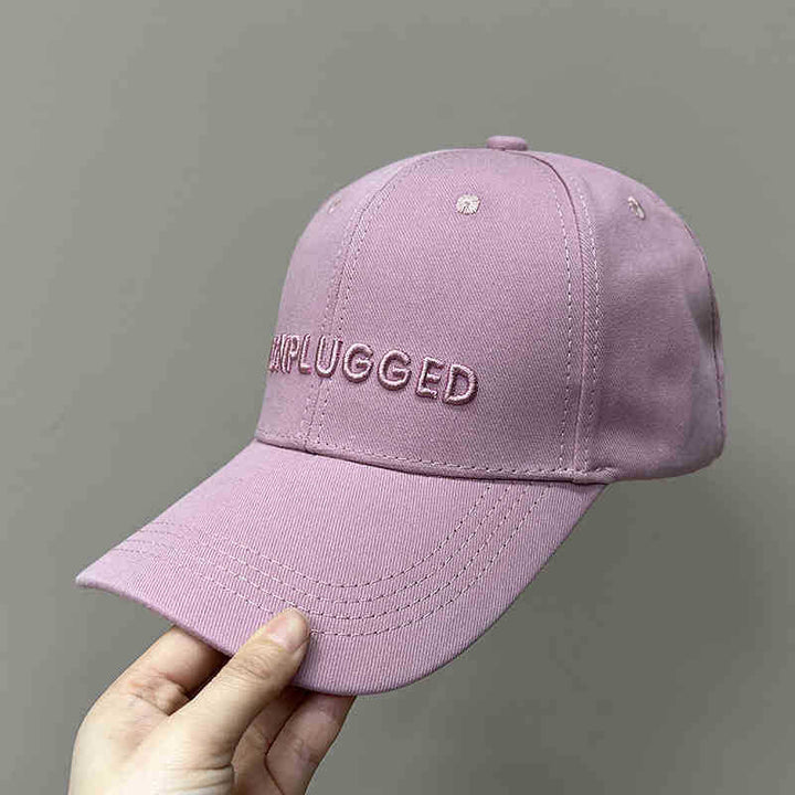 Kvinne bomulls slitt baseball cap Skanto