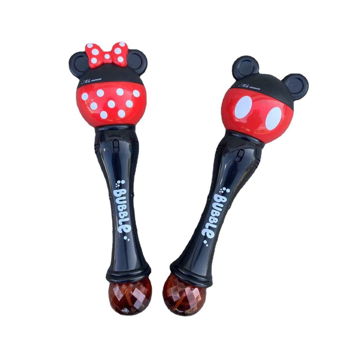 Dame Barne Boble Pistol med Mickey Mouse og Minnie Mouse Design Skanto