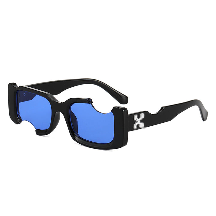 Dame eksklusiv moderne solbrille med futuristisk design Skanto