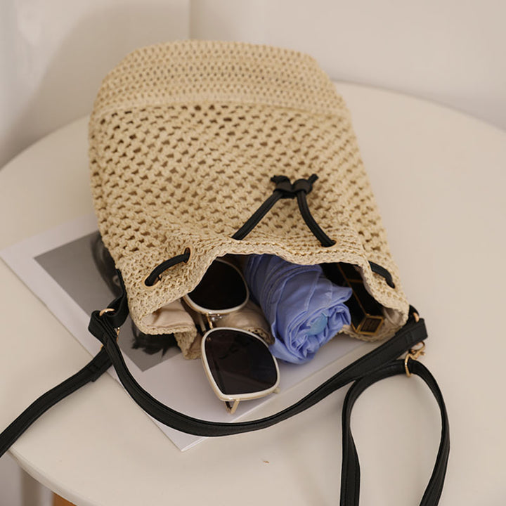 Skanto Casual Backpack Bag Made of Natural Material Skanto
