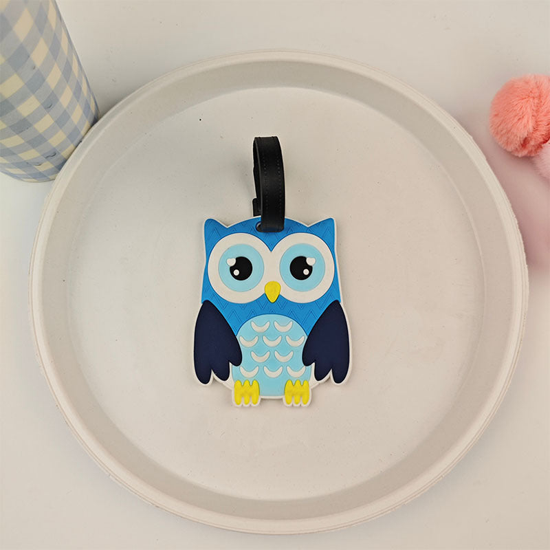 Unisex Koffertag i ugle-design Skanto