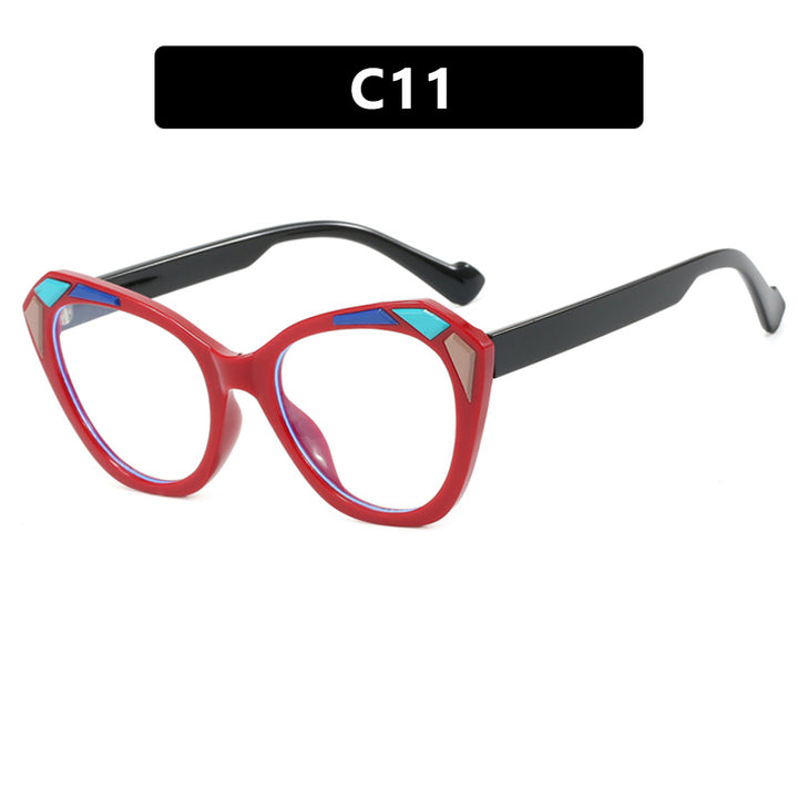 Women's cat-eye sunglasses with fashionable details Skanto