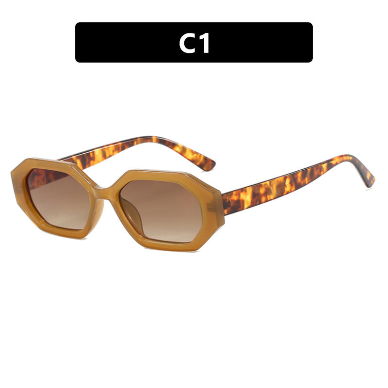 Women's eye-catching sunglasses in a modern octagonal design Skanto