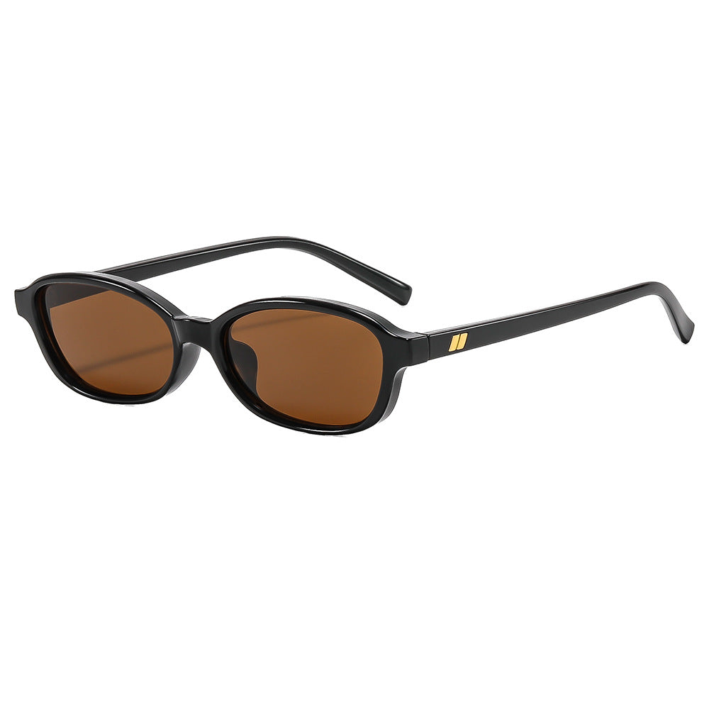 Women's fashionable sunglasses in stylish oval design with UV protection Skanto