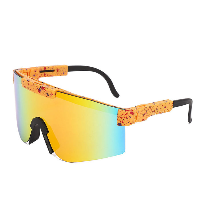 Dame Sporty Statement Solbrille i moderne design Skanto