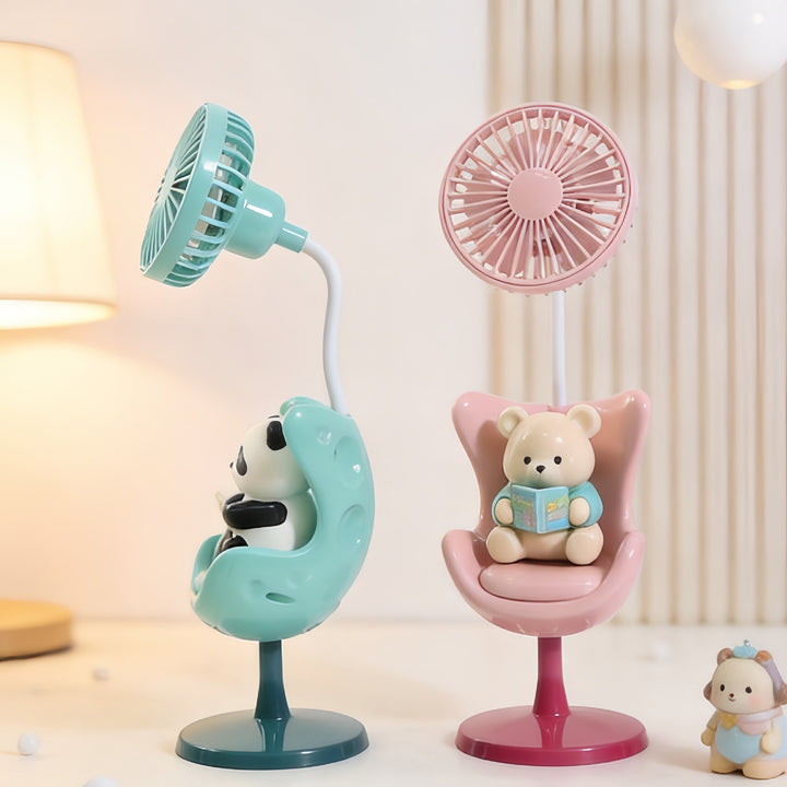 Dame USB vifte i søtt pandadesign Skanto