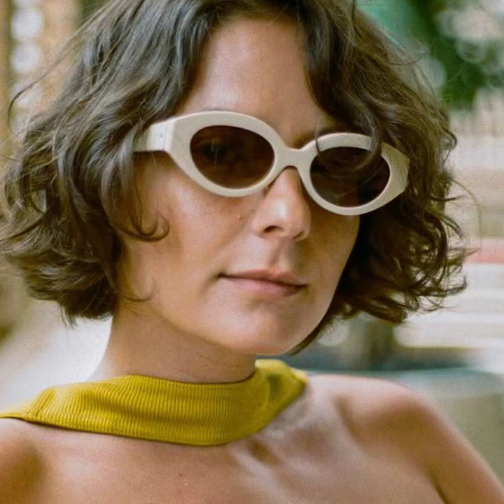 Women's creative sunglasses in elegant retro style Skanto