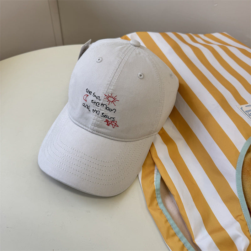 Kvinnens avslappede broderte pappa caps Skanto