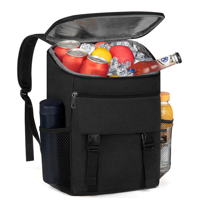 Unisex Nan Isotherm Cooler Backpack with Large Cooler Compartment, Padded Shoulder Straps and Mesh Side Pockets Skanto