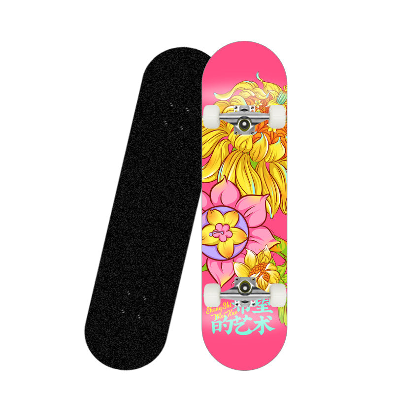 Dekorativ Skateboard Deck Skanto