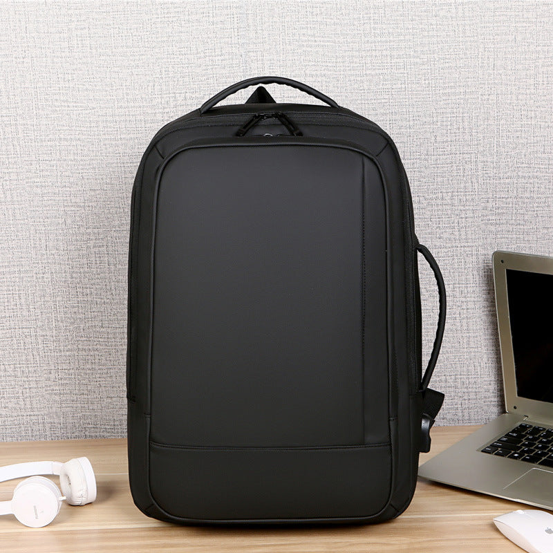 Mer elegant forretningsryggsekk med intelligent lagringsplass og beskyttende laptoprom Skanto