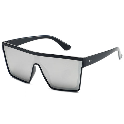 Dame futuristisk oversized solbrille Skanto