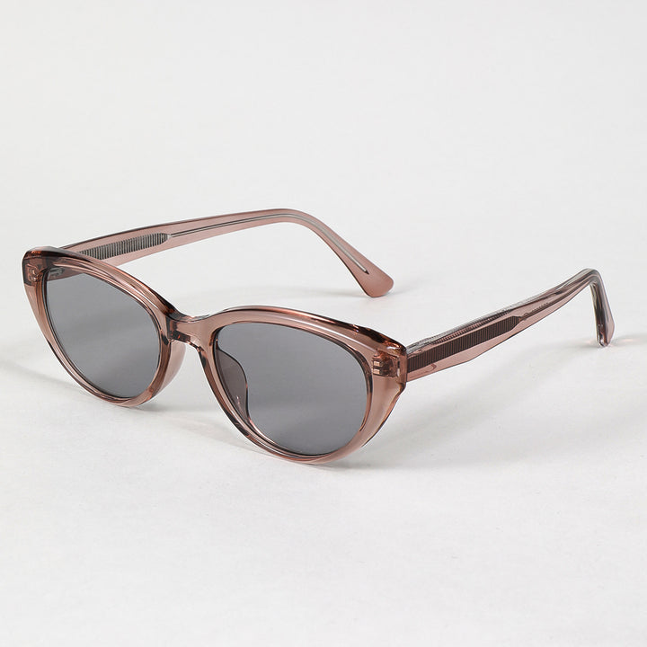 Dame solbriller i Cat-Eye stil med innovativ ramme Skanto
