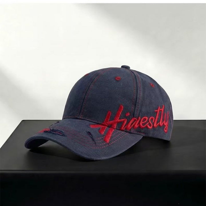 Kvinnebunad Slitt Casual Grafisk Baseball Cap Skanto
