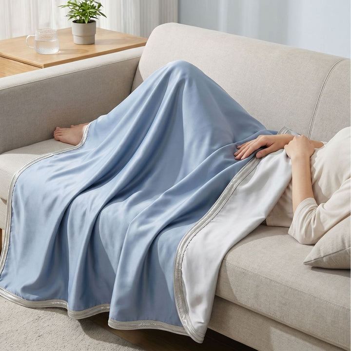 Dame Fritids- og reisepledd med kompakt design Skanto