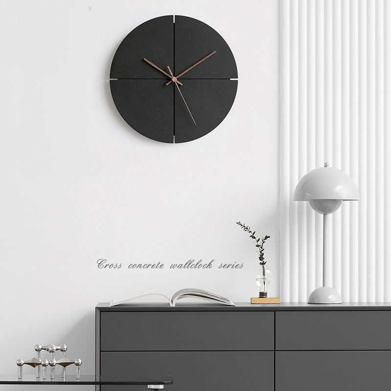 Skanto | Minimalistisk Moderne Stille Veggklokke for Stue