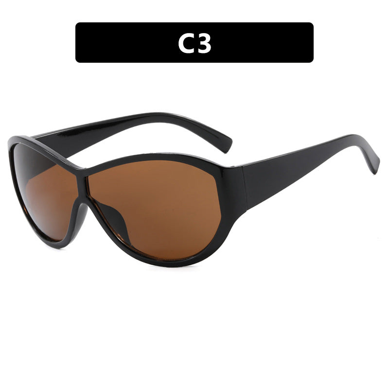 Women's Sporty Sunglasses with Ergonomic Design and UV Protection Skanto
