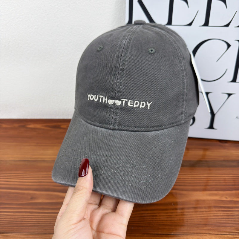 Kvinnelig Casual Bomull Baseball Caps Skanto