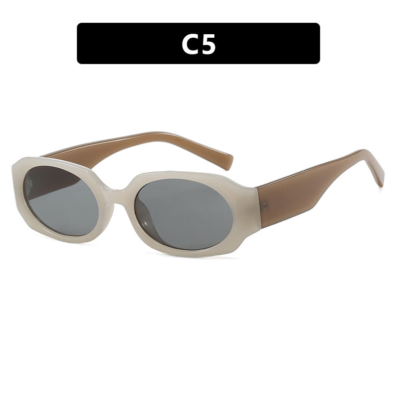 Women's extravagant sunglasses in stylish retro design Skanto