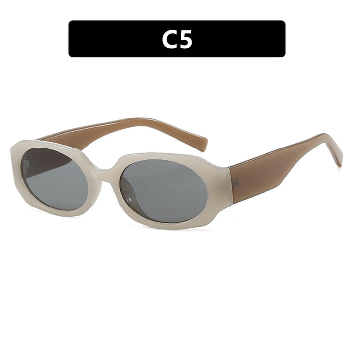 Women's extravagant sunglasses in stylish retro design Skanto